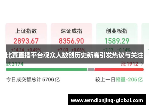 比赛直播平台观众人数创历史新高引发热议与关注